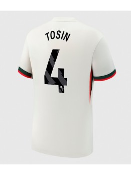 Billige Chelsea Tosin Adarabioyo #4 Bortedrakt 2025-26 Kortermet